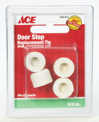 Ace 5/8 in. W Rubber White Door Stop Tip Over the door clip