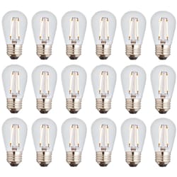 Newhouse Lighting S14 E26 (Medium) LED Bulb Clear 11 Watt Equivalence 18 pk