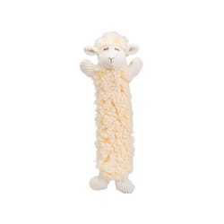 HuggleHounds Fluffer Long & Lovelie Louise Lamb Dog Toy 1 pk