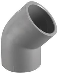 Charlotte Pipe Schedule 80 1-1/2 in. Slip X 1-1/2 in. D Slip PVC Elbow