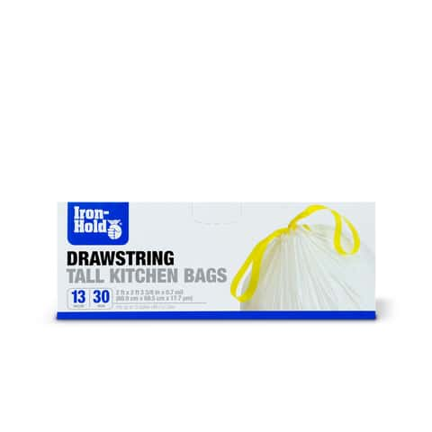 Iron-Hold 13 gal Recycling Bags Twist Tie 30 pk 0.7 mil - Ace Hardware