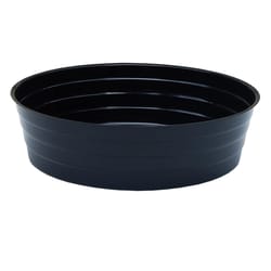 Everspring 3.25 in. H X 12 in. D Plastic Plant Saucer Black