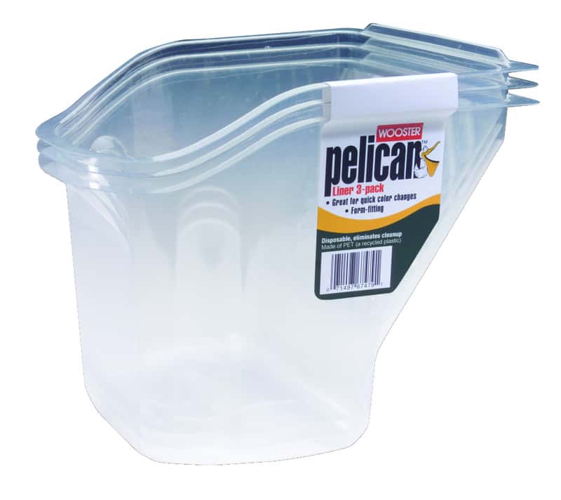 Wooster Pelican Clear 1 qt. Plastic Paint Pail Liner Ace Hardware