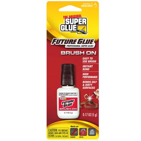 Super Glue Brush On, 0.17 oz, Dries Clear - Office Express Office Products