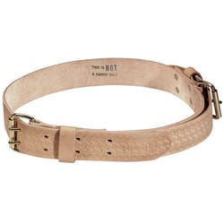 Klein Tools Leather Tie Wire Belt 2 in. H Brown 36 in to 44 in.