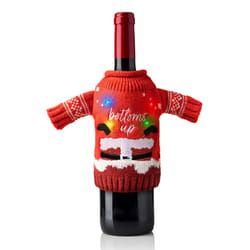 Uncle Bob's Light-Up Wine & Bottle Sweater 1 pk