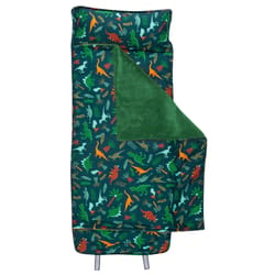 Stephen Joseph Green Dino Nap Mat Polyester/Velboa 1 pk