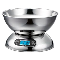 Escali Rondo Silver Digital Kitchen Scale 11 lb