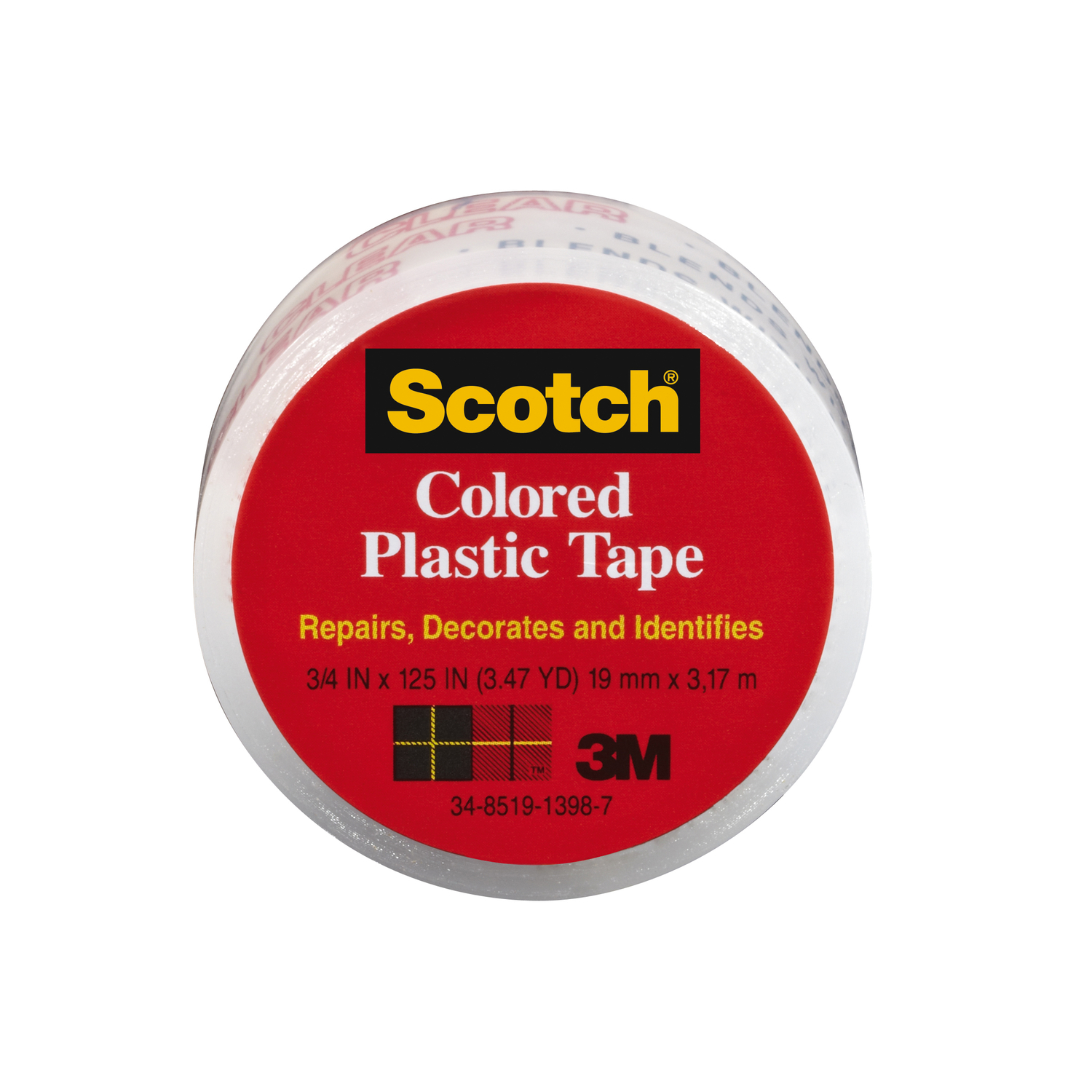 UPC 021200000065 product image for Scotch(r) Color Plastic Tape - 6 Pack | upcitemdb.com