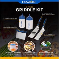 Razor Silver Griddle Tool Set 5 pc