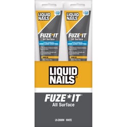 Liquid Nails Fuze It Synthetic Elastomeric Polymer Multi-Surface Adhesive 5 oz