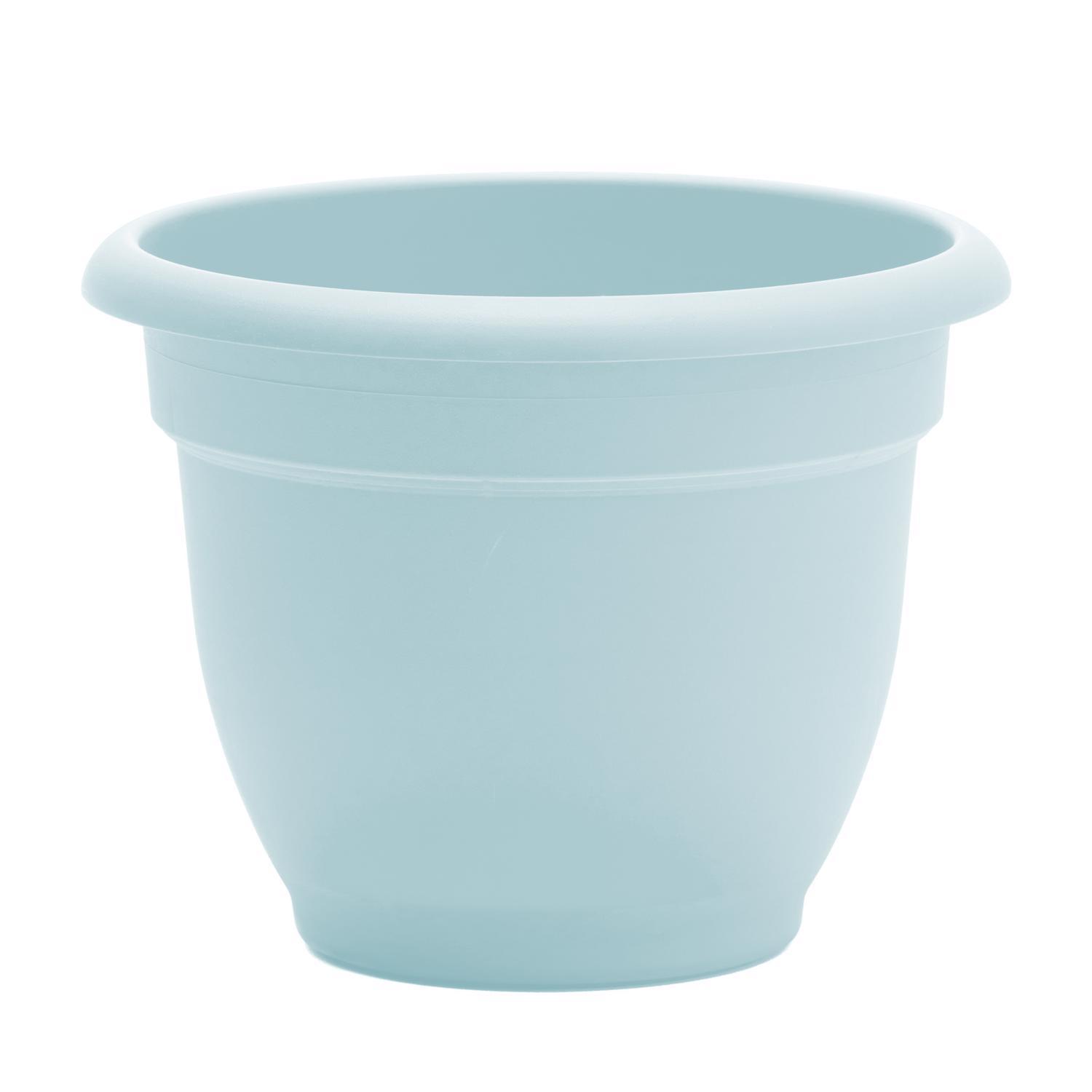 Bloem 16.8 in. H X 20 in. D Plastic Ariana Planter Pebble Stone