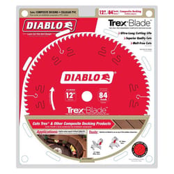 Diablo TrexBlade 12 in. D X 1 in. TiCo Hi-Density Carbide Circular Saw Blade 84 teeth 1 pk