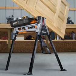 Worx 3.75 in. W X 9.25 in. H Jawhorse Tool Tray Plastic Black