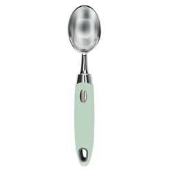 Tovolo Elements Green/Silver Silicone/Stainless Steel Ice Cream Scoop