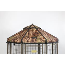 Pet Gazebo Polyester Kennel Cover Dark Forest 36 in. W X 36 in. D
