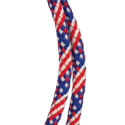 Koch Industries 3/8 in. D X 100 ft. L Red/White/Blue Diamond Braided Polypropylene Rope