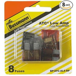 Bussmann ATC Assorted Blade Fuse Assortment 8 pk