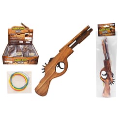 Diamond Visions Rubber Band Pistol Wood Brown