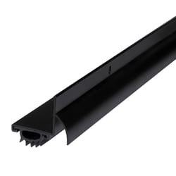 M-D BUILDING PRODUCTS Black Aluminum Door Bottom For Doors 36 in. L X 1.75 in.