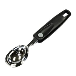 Chef Craft Silver/Black Chrome/Plastic Ice Cream Scoop