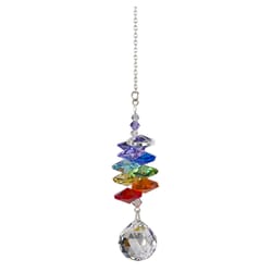 Woodstock Chimes Crystal Rainbow Cascade Ball Wind Chime