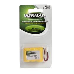 UltraLast Ni-Cad AA 3.6 V 0.4 mAh Cordless Phone Battery 3-1/2AA-U 1 pk