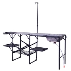 GCI Outdoor Gray Camp Table 68.3 in. H X 22 in. W X 70 in. L 1 pk