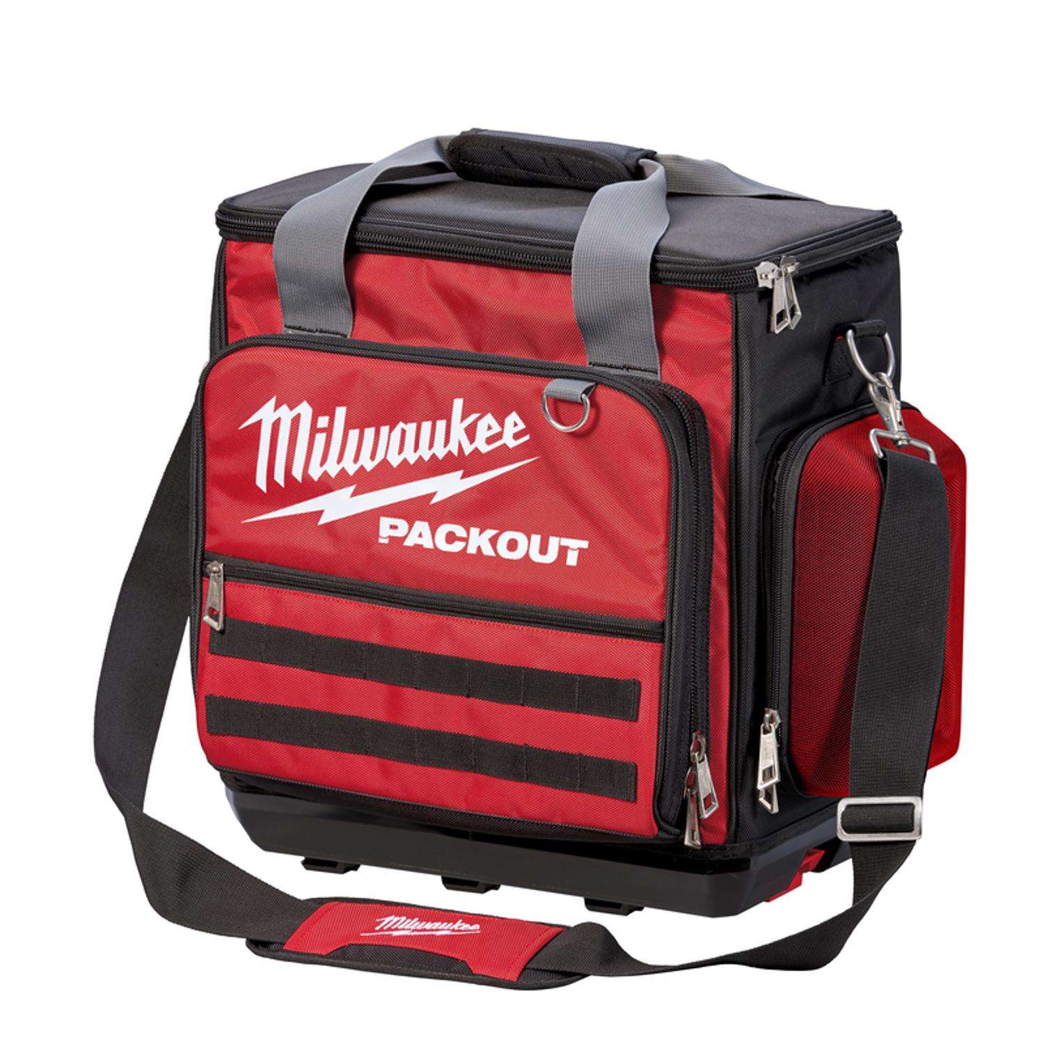 NEW MILWAUKEE 17" X 11" X 10" Large Tool Bag Tote Case With 6 Interior Pockets 
