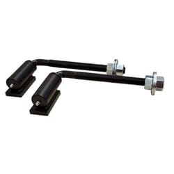 Spring Creek Products 10 in. L Powder Coated Black Steel Barrel Hinge 2 pk