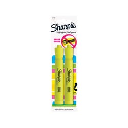 Sharpie Accent Neon Color Yellow Chisel Tip Highlighter 2 pk
