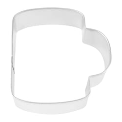 R&M International Corp Coffee Mug/Purse 3 in. W X 3 in. L Cookie Cutter Silver 1 pc