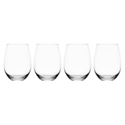 Lifetime Brands Mikasa 18 oz Clear Glass Lana Stemless Wine Glass