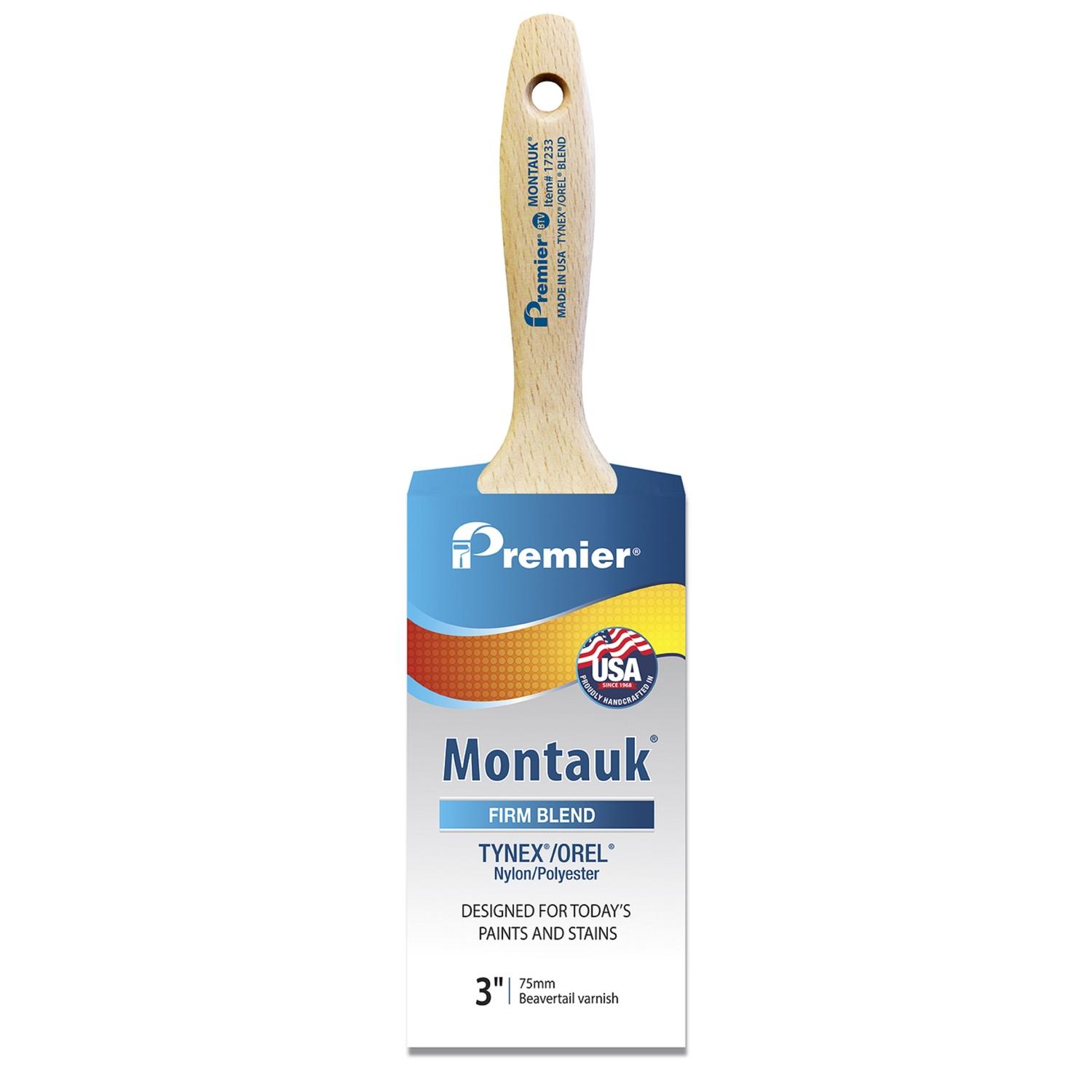 Premier Montauk 3 in. Firm Chiseled Paint Brush