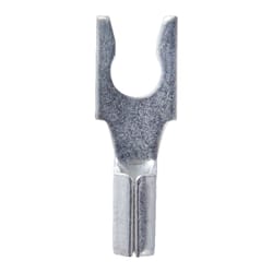 Jandorf 22-18 Ga. Uninsulated Wire Terminal Spade Silver 5 pk