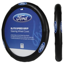 Plasticolor Ford Black Steering Wheel Cover 1 pk