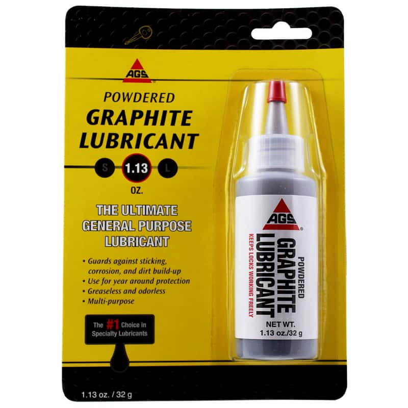 Powdered Graphite Greaseless Lock Lubricant, 3-gram Tube