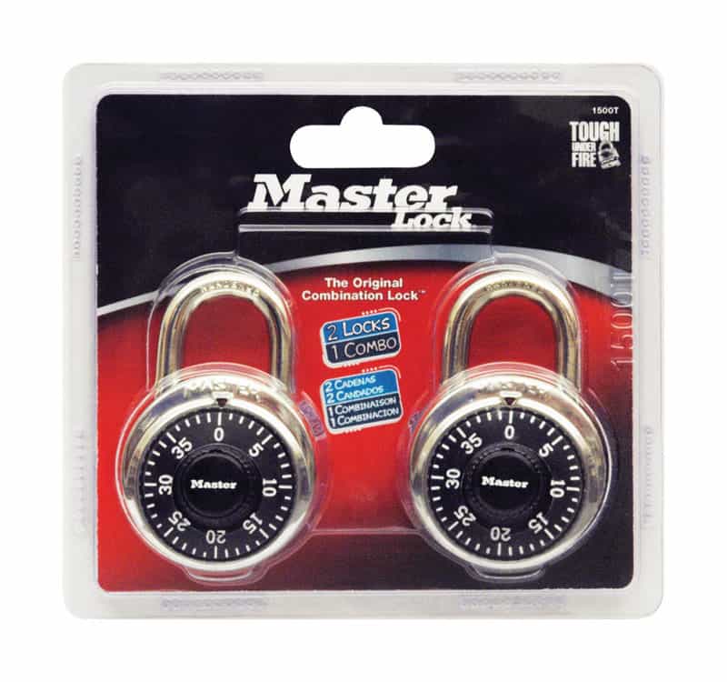 Master Lock 2 in. H x 7/8 in. W x 17/8 in. L Steel AntiShim