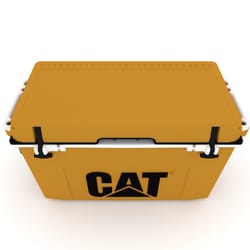 Cat Yellow 55 qt Cooler