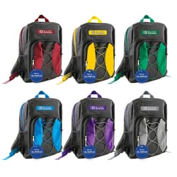 Bazic Products Olympus Assorted Backpack 17 in. H X 12 in. W