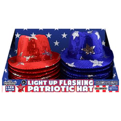 Magic Seasons Patriotic Fashion Hat Assorted Colors One Size Fits All