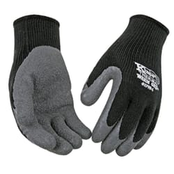 Kinco Warm Grip XL Latex Coated Thermal Black Dipped Gloves