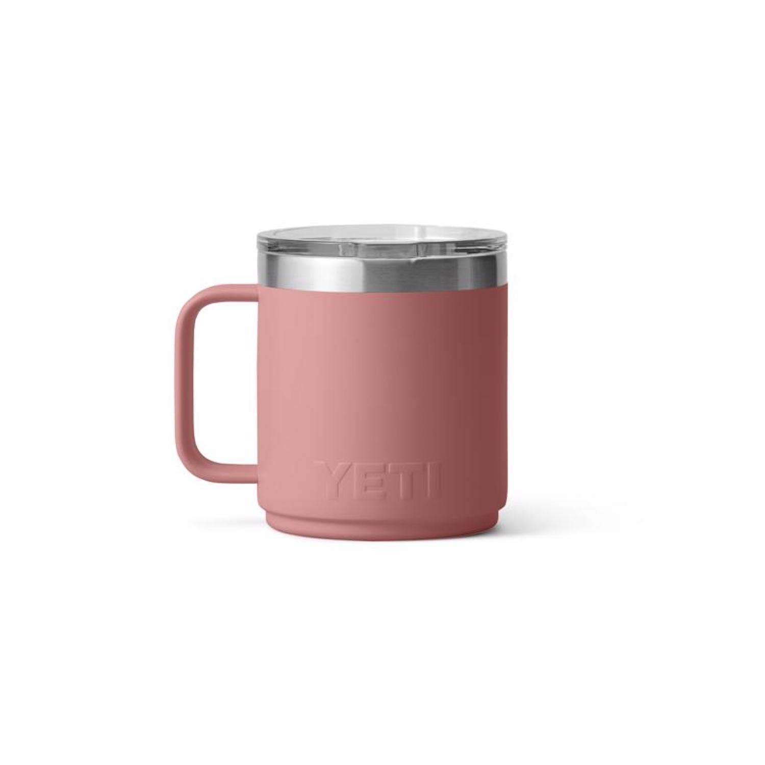 YETI Rambler 10 oz Sandstone Pink BPA Free Mug with