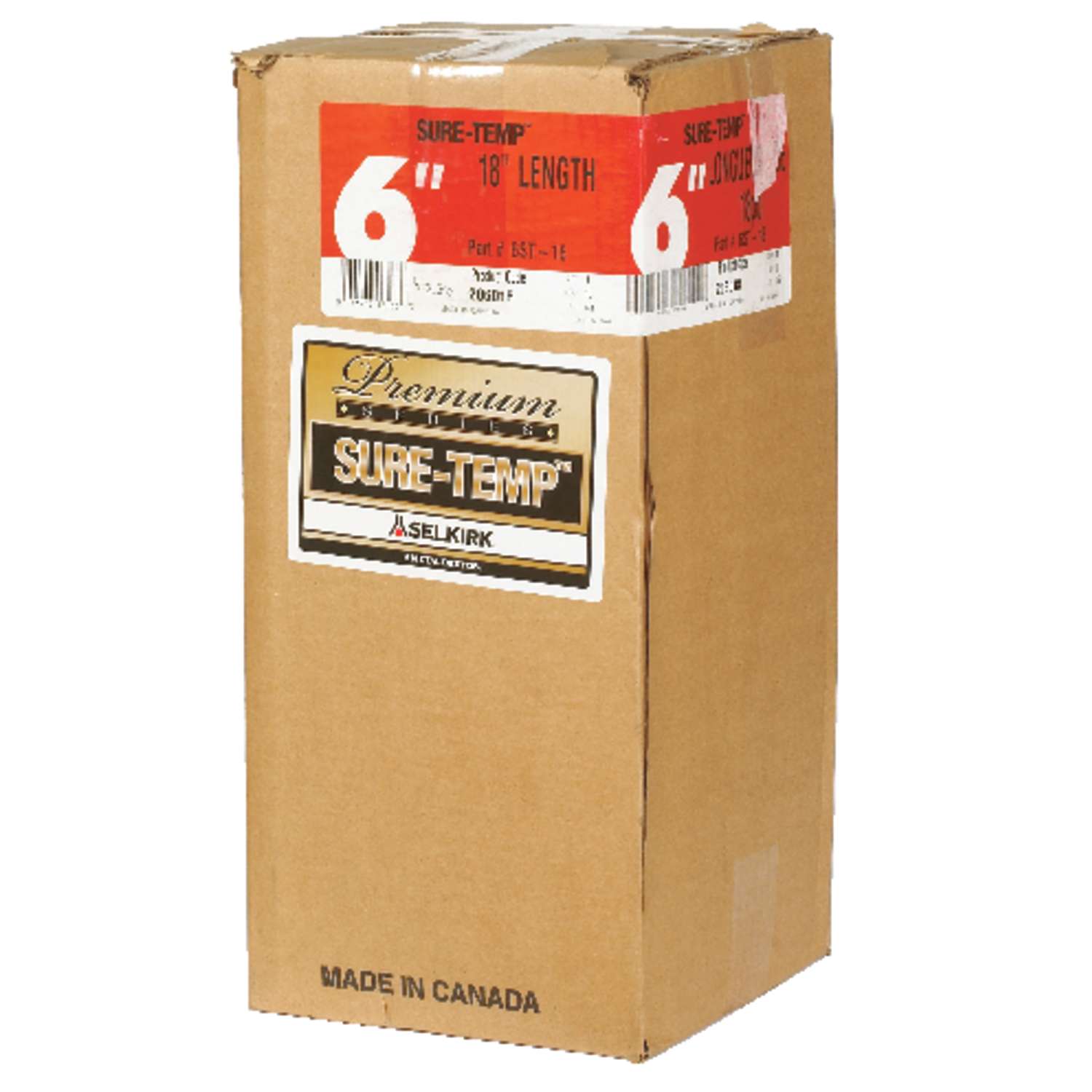 Selkirk 6 in. D X 18 in. L Stainless Steel Chimney Pipe Ace Hardware