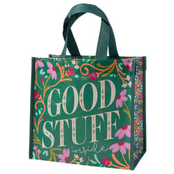 Karma 9 in. H X 6 in. W X 10 in. L Reusable Shopping Bag