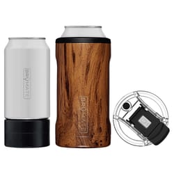 BruMate Hopsulator 16 oz Trio Walnut BPA Free Can Insulator