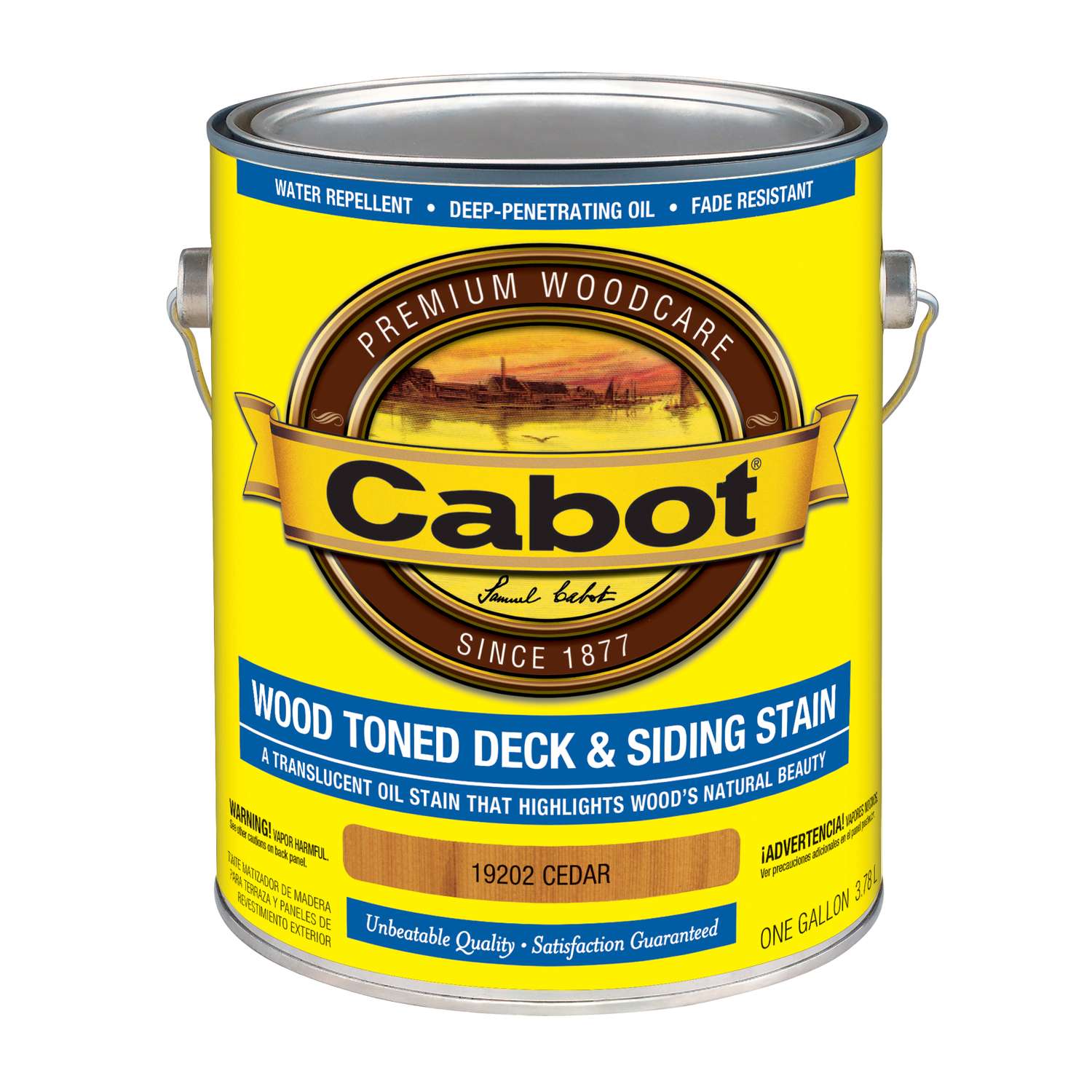 Cabot Transparent 19202 Cedar OilBased Oil Deck and Siding Stain 1 gal. Ace Hardware