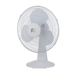Perfect Aire 23.25 in. H X 16 in. D 3 speed Oscillating Table Fan