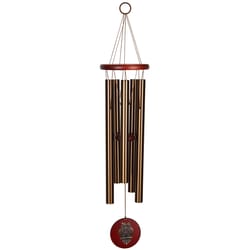 Woodstock Chimes Aluminum/Wood 26 in. Wind Chime