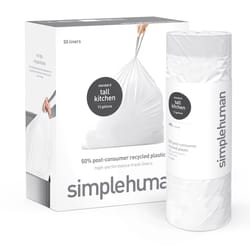 Simplehuman 13 gal Tall Kitchen Bags Drawstring 50 pk